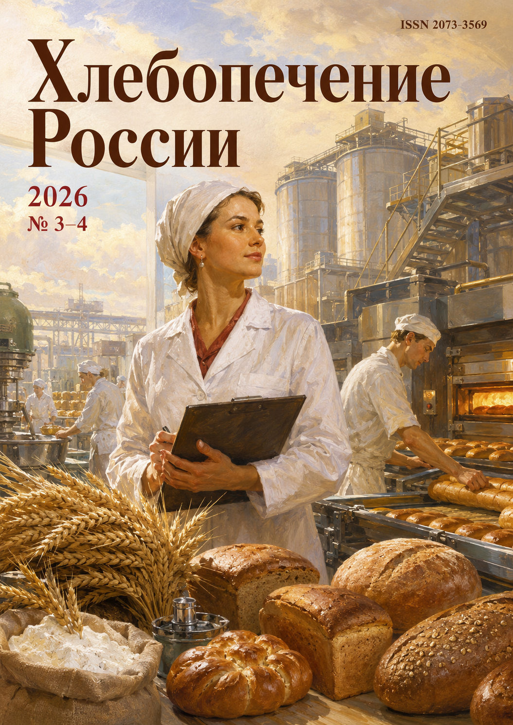 Том 70 № 3-4 (2026): Хлебопечение России